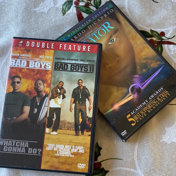 2 DVDs Bad Boys&Bad Boys II double feature The Aviator 2disc widescreen edition - Picture 11 of 16